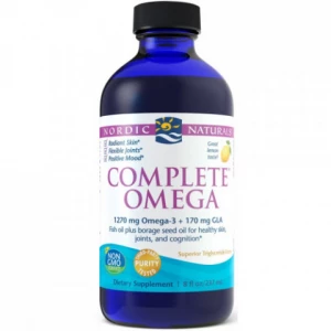 Nordic Naturals - Complete Omega 1270 mg o smaku cytrynowym - 237 ml  Nordic Naturals - Complete Omega 1270 mg o smaku cytrynowym - 237 ml